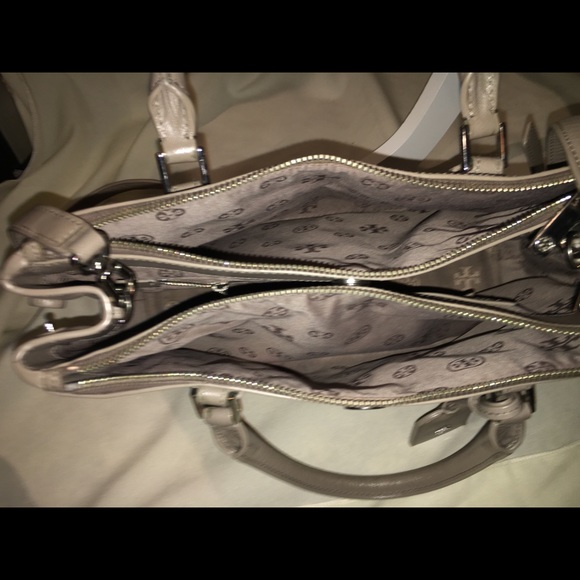 Authentic Gray Tory Burch Handbag - Picture 8 of 8